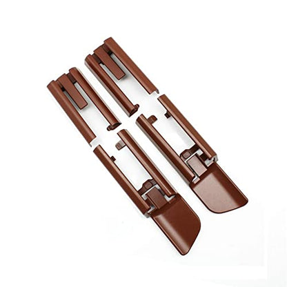 Car Craft 5 Series Seat Sliding Track Compatible with BMW 5 Series Seat Sliding Track 5 Series G30 2017-2020 6 Series G32 2017-2022 Brown -graphql