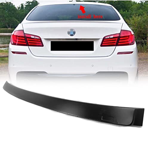 Car Craft 5 Series Spoiler Roof Spoiler Roof Wings Compatible with BMW 5 Series Spoiler Roof Spoiler Roof Wings 5 Series F10 2010-2017 G30 2017-2022 G30 Glossy Black