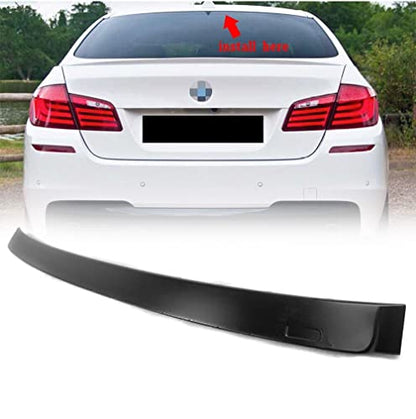 Car Craft 5 Series Spoiler Roof Spoiler Roof Wings Compatible with BMW 5 Series Spoiler Roof Spoiler Roof Wings 5 Series F10 2010-2017 G30 2017-2022 G30 Glossy Black -graphql