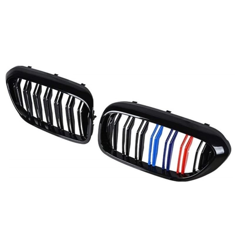 Car Craft Front Bumper Grill Compatible With Bmw 5 Series G30 2017-2020 Front Bumper Grill M Colour