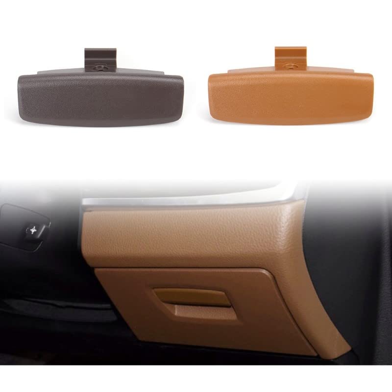 Car Craft 5 Series Glove Box Handle Lock Compatible with BMW 5 Series Glove Box Handle Lock 5 Series G30 2018-2022 Brown