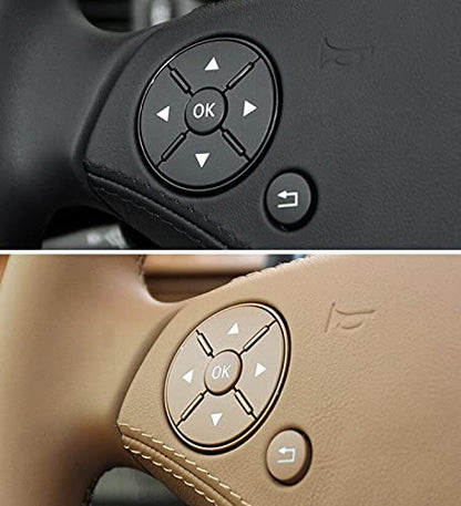 Car Craft C Class Steeering Wheel Button Compatible With Mercedes C Class Steering Wheel Button C Class W204 2007-2011 E Class W212 2009-2013 Yellow -graphql