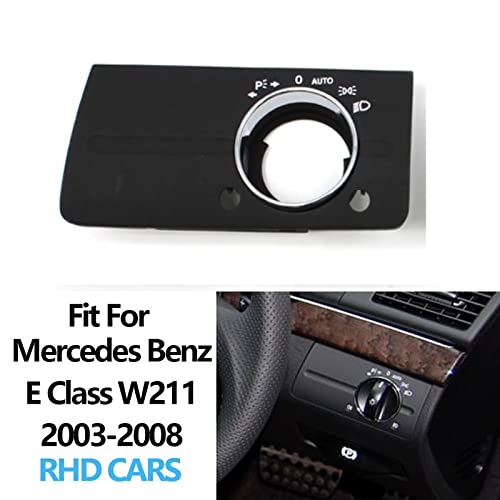 Car Craft E Class Headlight Switch Cover Compatible With Mercedes E Class Headlight Switch Cover E Class W211 2003-2009 Model A