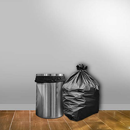 Amazon Brand - Presto! Oxo-Biodegradable Garbage Bags, Small (17 X 19 Inches) - 30 Bags/Roll (Pack Of 6, Black) test  {product.id} 6598977781849 bolt