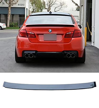 Car Craft 5 Series Spoiler Roof Spoiler Roof Wings Compatible with BMW 5 Series Spoiler Roof Spoiler Roof Wings 5 Series F10 2010-2017 G30 2017-2022 G30 Glossy Black -graphql