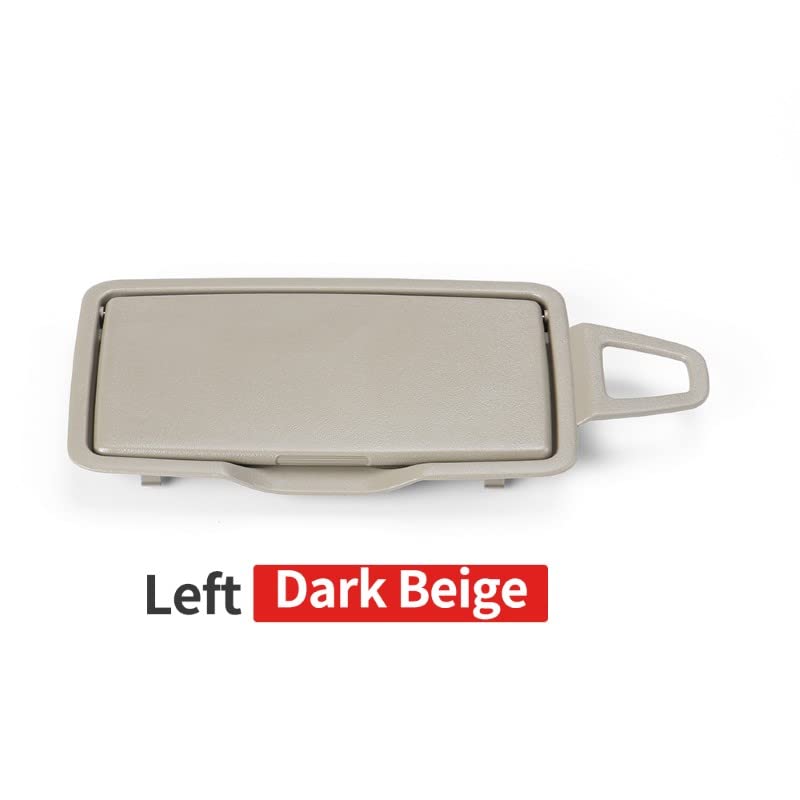 Car Craft Gl Sun Shade Mirror Compatible with Mercedes Gl Sun Shade Mirror Ml W166 2012-2015 Gl W166 2012-2015 Gle 2015-2020 Gls 2015-2020 Left Beige