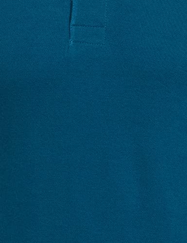 Amazon Brand - Symbol Men's Solid Regular Polo Shirt (AW17MPCP-SINGLE_Fog Teal S)