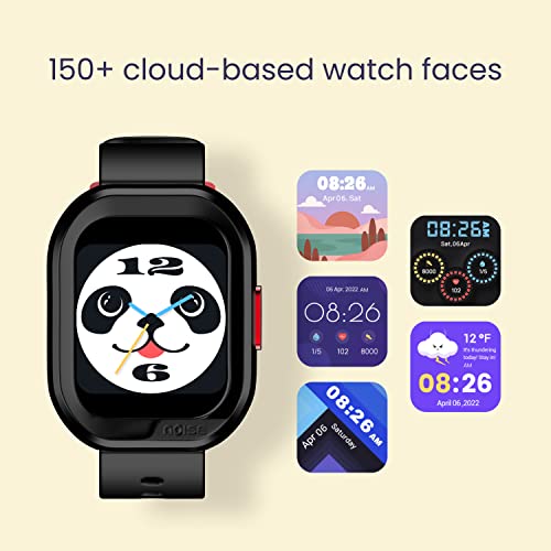 Noise Champ 2 Smart Watch for Kids with Habit Reminders (Handwash, Brushing, etc), 7 Days Battery, NoiseFit Sync App, IP68 Waterproof, Health Tracker, in-Built Games, Multiple Modes (Frozen Blue)