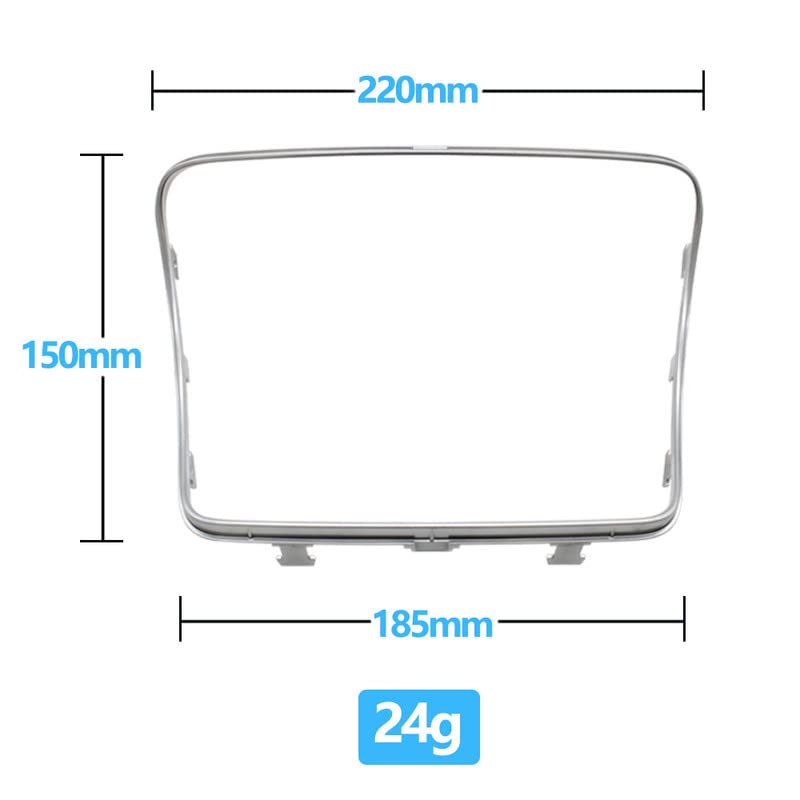 Car Craft C Class Cupholder Frame Compatible With Mercedes C Class Cupholder Frame C Class W205 2014-2021 Glc X253 2016-2021 Silver