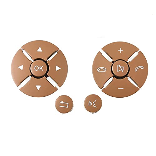 Car Craft S Class Steering Wheel Button Compatible With Mercedes S Class Steering Wheel Button S Class W221 2010-2013 Beige Lci