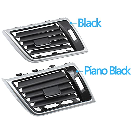 Car Craft Ml Ac Vent Compatible With Mercedes Ml Ac Vent Ml W166 2012-2016 Gl W166 2012-2016 Gle W166 2016 2020 Gls W166 2016 2020 Piano Black Left