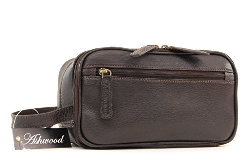 ASHWOOD - Men's Wash Bag/Shaving Bag/Travel Toiletry bag