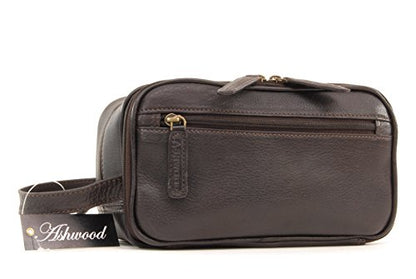 ASHWOOD - Men's Wash Bag/Shaving Bag/Travel Toiletry bag