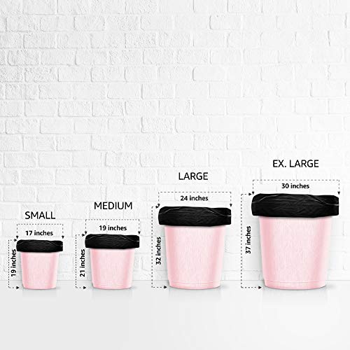 Amazon Brand - Presto! Oxo-Biodegradable Garbage Bags, Small (17 X 19 Inches) - 30 Bags/Roll (Pack Of 6, Black) test  {product.id} 6598977781849 bolt