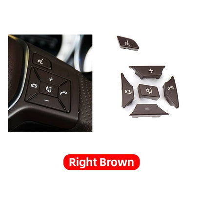 Car Craft B Class Steering Wheel Button Compatible With Mercedes B Class Steering Wheel Button C Class W204 2011-2014 Gla W156 2015-2020 B Class W246 2012-2018 A Class W176 2013-2018 Cls W218 2013-2018 Brown -graphql