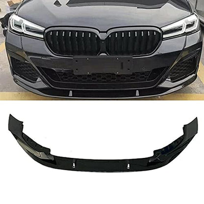 Car Craft 5 Series G30 Front Lip Diffuser Spoiler Compatible With Bmw 5 Series Front Lip Diffuser Spoiler 5 Series G30 2017-2022 Mp Glossy Black G30 Front Lip Gloss Black Mp -graphql
