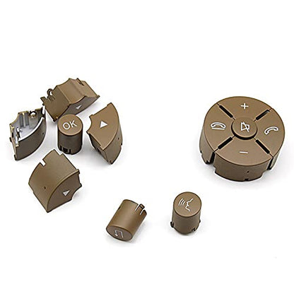 Car Craft C Class Steeering Wheel Button Compatible With Mercedes C Class Steering Wheel Button C Class W204 2007-2011 E Class W212 2009-2013 Yellow -graphql