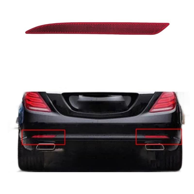 Car Craft Rear Bumper Reflector Compatible With Mercedes S Class W222 2014-2020 Amg Rear Bumper Reflector Left 2228200374