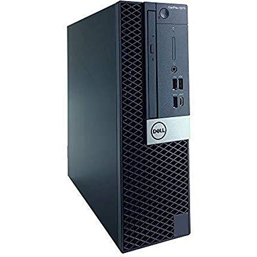 Dell OptiPlex 5070 SFF Small Form Factor Desktop - 9th Gen Intel Core i5-9500 6-Core CPU up to 4.40GHz, 16GB DDR4 Memory, 256GB SSD, Intel UHD Graphics 630, DVD Burner, Windows 10 Pro 6747234107481 bolt