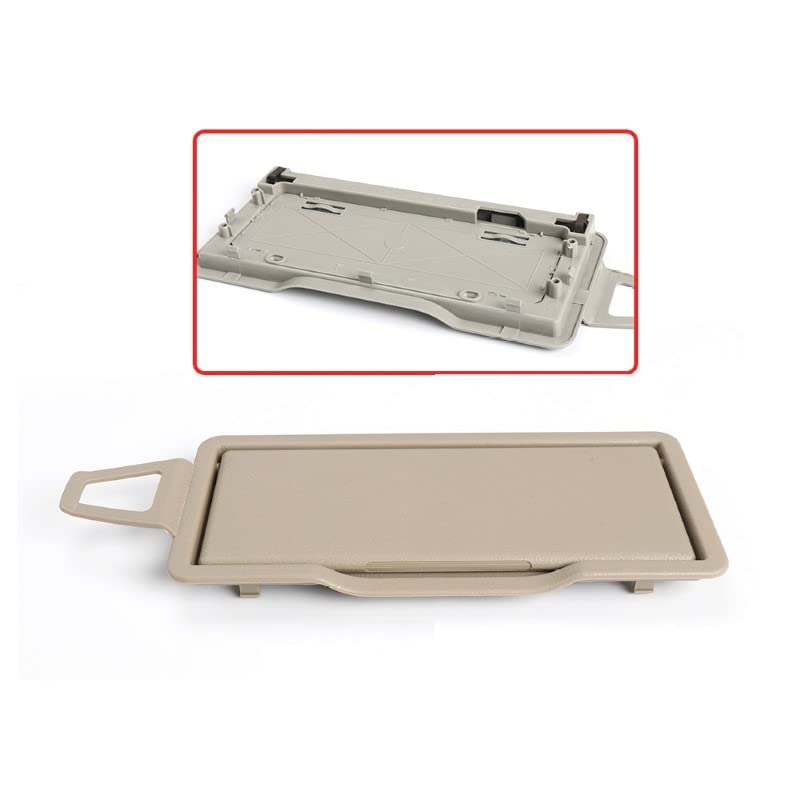 Car Craft C Class Sun Shade Mirror Compatible with Mercedes C Class Sun Shade Mirror C Class W203 2001-2007 Left Beige