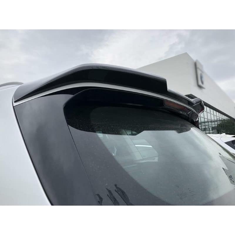 Car Craft X5 Spoiler Roof Spoiler Roof Wings Compatible with BMW X5 Spoiler Roof Spoiler Roof Wings X5 G05 2019 Glossy Black