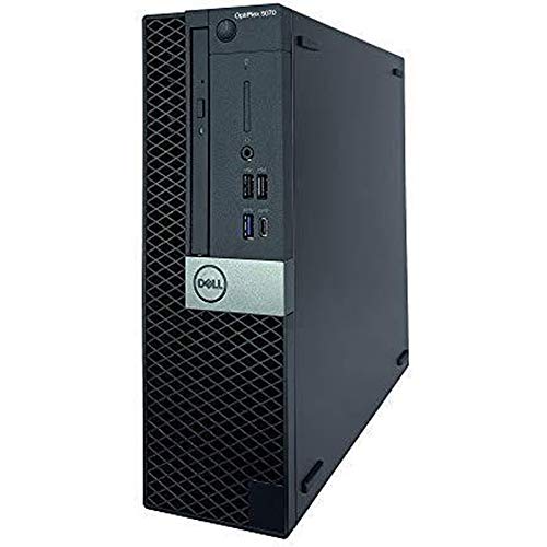 Dell OptiPlex 5070 SFF Small Form Factor Desktop - 9th Gen Intel Core i5-9500 6-Core CPU up to 4.40GHz, 16GB DDR4 Memory, 256GB SSD, Intel UHD Graphics 630, DVD Burner, Windows 10 Pro 6747234107481 bolt