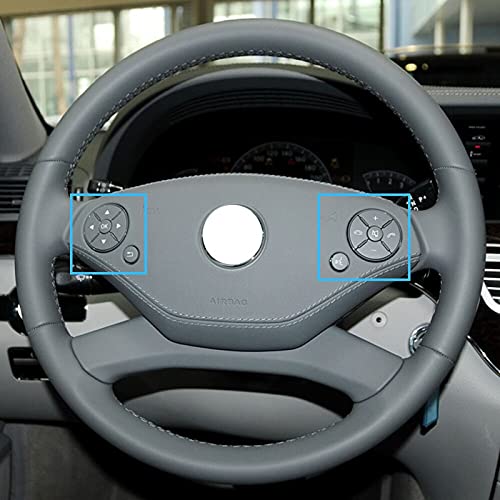 Car Craft S Class Steering Wheel Button Compatible With Mercedes S Class Steering Wheel Button S Class W221 2010-2013 Gray Lci