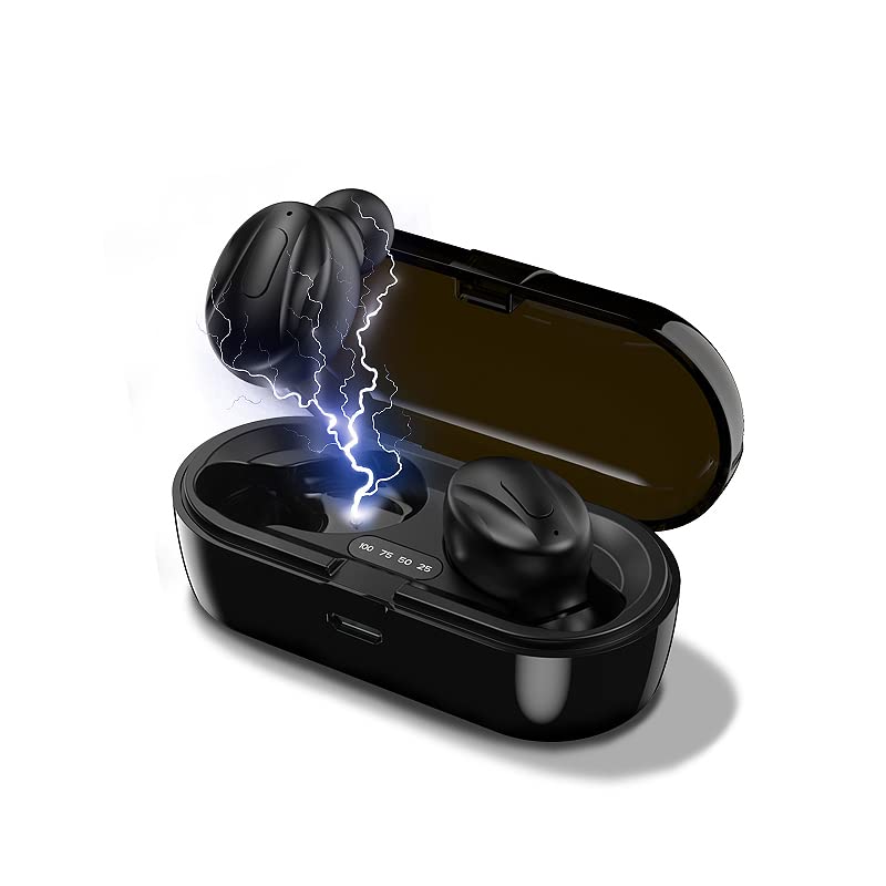 Xawy【2022new editionBluetooth Headphones.Bluetooth 5.0 Wireless Earphones in-Ear Stereo Sound Microphone Mini Wireless Earbuds with Headphones and Portable Charging Case for iOS Android PC.XGB8