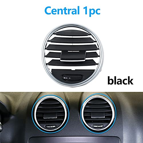 Car Craft Ml Ac Vent Compatible With Mercedes Ml Ac Vent Ml W164 2005-2012 Gl W164 2005-2011 Black Centre