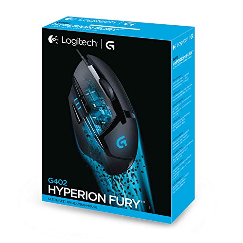 Logitech G402 Hyperion Fury FPS ゲーミングマウス