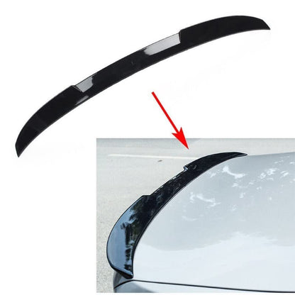 Car Craft 5 Series Spoiler Trunk Spoiler Compatible with BMW 5 Series Spoiler Trunk Spoiler 5 Series G30 2017-2022 M4 Glossy Black -graphql