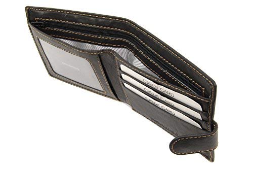 ASHWOOD - Slim Classic Bi-fold Wallet & Gift Box - Genuine Leather - 3 Credit Card Section with ID Window - 1222 test  6758620495961 test  {product.id} 6758620495961 bolt