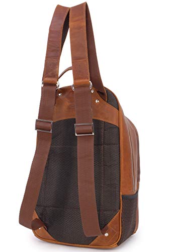 ASHWOOD - Zip Backpack Rucksack - Oily Hunter Leather - Kingsbury Collection - 1663 - Tablet Compartment test  6758621282393 6758621282393 bolt