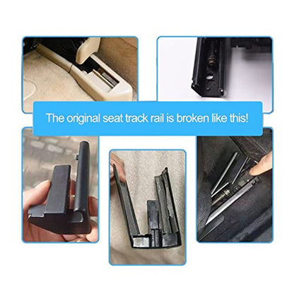 Car Craft 5 Series Seat Sliding Track Compatible with BMW 5 Series Seat Sliding Track 5 Series G30 2017-2020 6 Series G32 2017-2022 Black -graphql