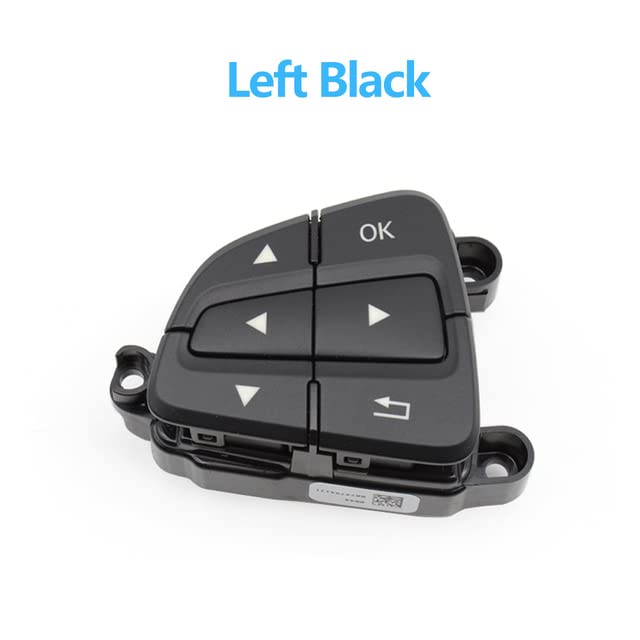 Car Craft Gle Steering Button Compatible With Mercedes Gle Steering Wheel Button Gle W166 2016-2020 Cla W117 2015-2019 Gla W156 2017-2019 Gls W166 2016-2019 V V Class W447 Cls Slc Left