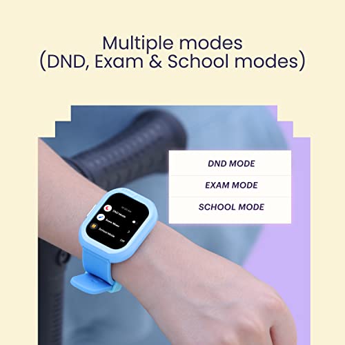 Noise Champ 2 Smart Watch for Kids with Habit Reminders (Handwash, Brushing, etc), 7 Days Battery, NoiseFit Sync App, IP68 Waterproof, Health Tracker, in-Built Games, Multiple Modes (Frozen Blue)