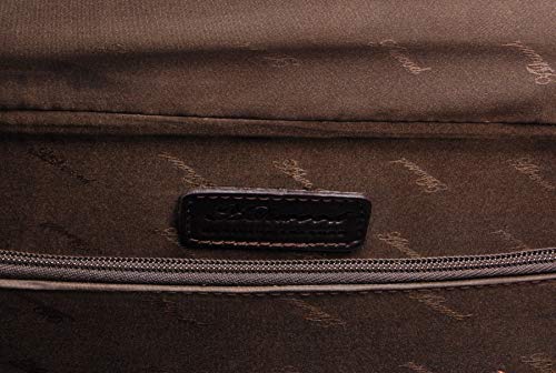 ASHWOOD - Large Briefcase Cross Body Bag - Laptop Bag with Padded Compartment - Business Office Work Bag - Genuine Leather - 8190 test  6758624723033 test  {product.id} 6758624723033 bolt
