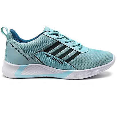 ASIAN Women's Tokyo-01 Sports Running,Walking & Gym Shoes with Eva Sole | Casual Sneakers Lightweight Shoes for Women's & Girl's Aqua