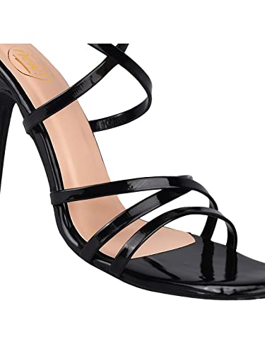 TRYME Fashionable Stylish Ethnic Heel Sandal Stiletto Sandal Heel Sandal For Womens And Girls