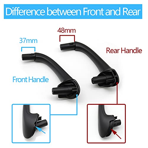 Car Craft C Class Door Handle Compatible with Mercedes C Class Door Handle C Class W203 2000 2007 Black