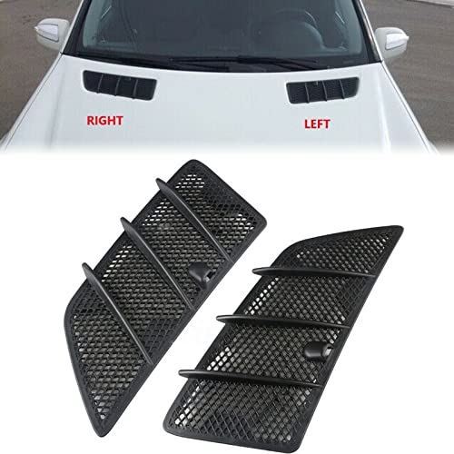 Car Craft Bonnet Hood Grill Vent Compatible With Mercedes Ml W164 2008-2012 Gl W164 2008-2012 Bonnet Hood Grill Vent Set -graphql