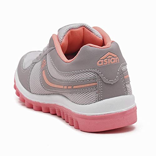 ASIAN Women's Cute Peach Running Shoes,Walking Shoes UK-6