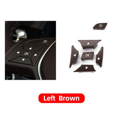 Car Craft B Class Steering Wheel Button Compatible With Mercedes B Class Steering Wheel Button C Class W204 2011-2014 Gla W156 2015-2020 B Class W246 2012-2018 A Class W176 2013-2018 Cls W218 2013-2018 Brown -graphql
