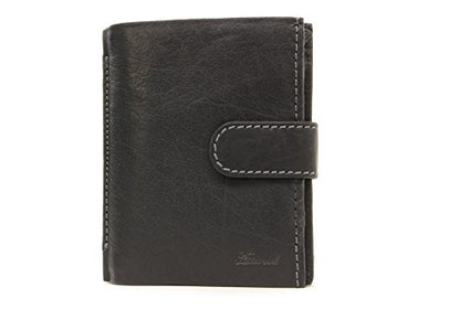 ASHWOOD - Tri Fold Coin Wallet & Gift Box - Buffalo Leather - 13 Pocket Extra Capacity - 4 Credit Card Section, Coin Pouch and ID Holder - 1412 test  6758620921945 6758620921945 bolt