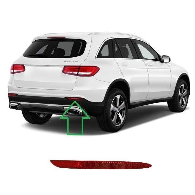 Car Craft Rear Bumper Reflector Compatible With Mercedes Glc W253 2018-2022 Rear Bumper Reflector Right 2178200274