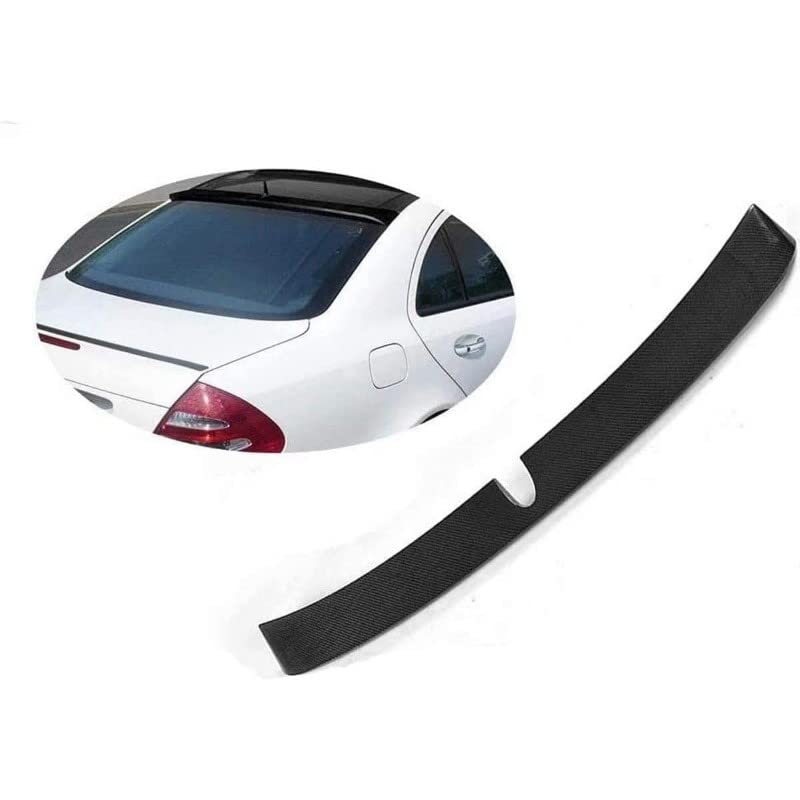 Car Craft E Class Spoiler Roof Spoiler Roof Wings Compatible with Mercedes E Class Spoiler Roof Spoiler Roof Wings E Class W211 2003-2009 Glossy Black