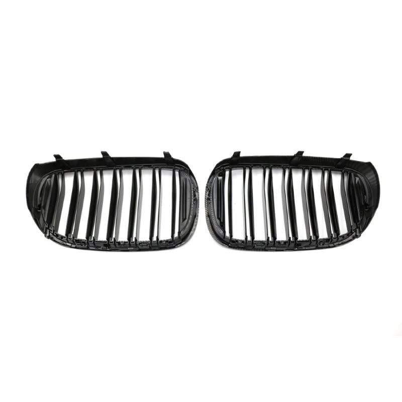 Car Craft Front Bumper Grill Compatible With Bmw 7 Series G12 2016-2021 Front Bumper Grill Carbon Fiber Look