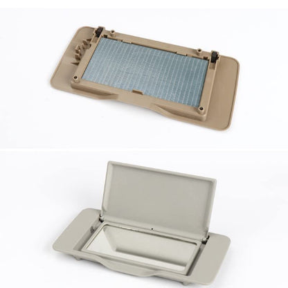 Car Craft C Class Sun Shade Mirror Compatible with Mercedes C Class Sun Shade Mirror C Class W203 2001-2007 Left Beige -graphql