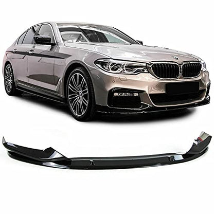 Car Craft 5 Series G30 Front Lip Diffuser Spoiler Compatible With Bmw 5 Series Front Lip Diffuser Spoiler 5 Series G30 2017-2022 Mp Glossy Black G30 Front Lip Gloss Black Mp -graphql
