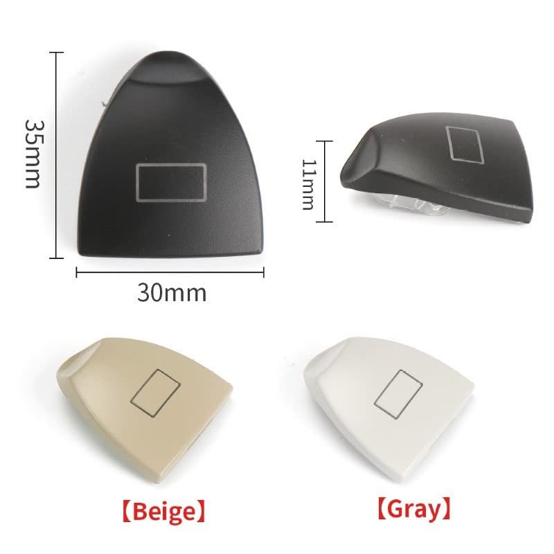 Car Craft E Class Sunroof Button Sunroof Switch Cover Compatible With Mercedes E Class Sunroof Button Sunroof Switch Cover E Class W211 2003-2008 Cls W219 2003-2010 Black